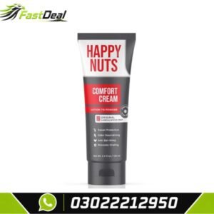 HAPPY NUTS Comfort Cream Deodorant for Men 3.4 Fl Oz
