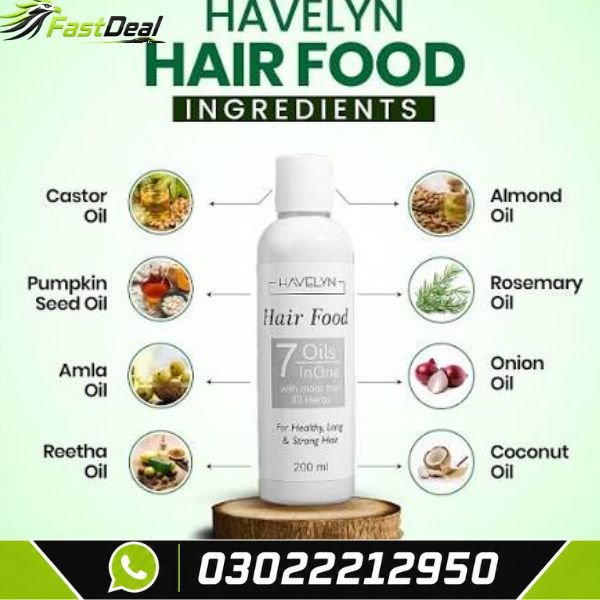 Havelyn Hair Food Oil 200ml in pakistan
