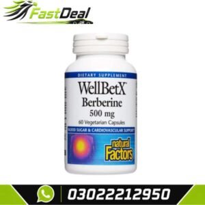 WellBetX Berberine 500mg In Pakistan